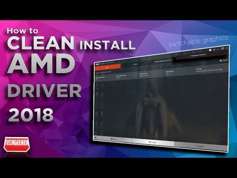 How to : Install-Update-Download AMD graphics driver 2018