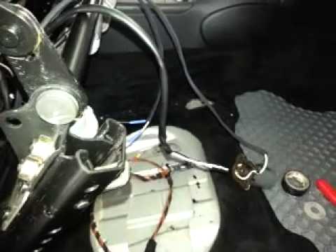 Porsche seat stuck used polarity switch for temp fix part 1