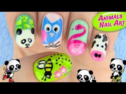 Animals Nail Art! 5 Nail Art Designs