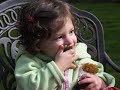 Emmi eats a cuke: part 2 Emmi eats a cuke: part 2