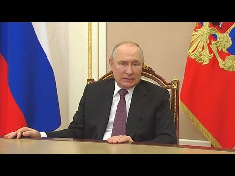 Russland: Präsident Wladimir Putin bschuldigt den Westen, alles zu tun, um den Ukraine-Krieg weiter anzuheizen