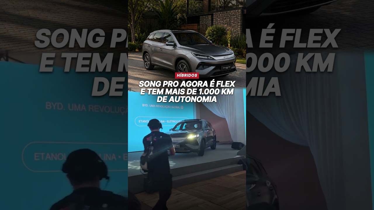 SONG PRO agora é flex e tem mais de 1.000 km de autonomia