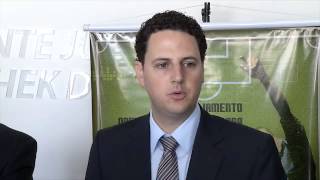 VÍDEO:  Entrevista do secretário Tiago Lacerda durante reunião sobre a Copa das Confederações