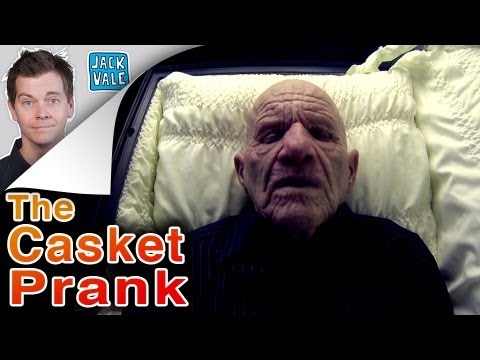 casket - We brought a casket into our garage and scared some people for a few days. It took a bit to talk my wife into bringing an actual coffin into our home so you ...
