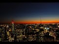 Spectacular view on New York City Top of The Rock  @ night