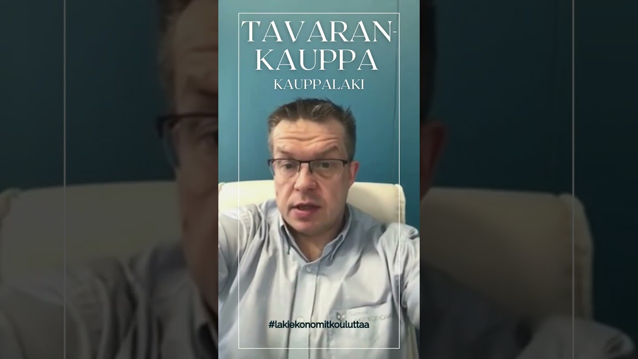 Tavarankauppa - Suomen Lakiekonomit Oy