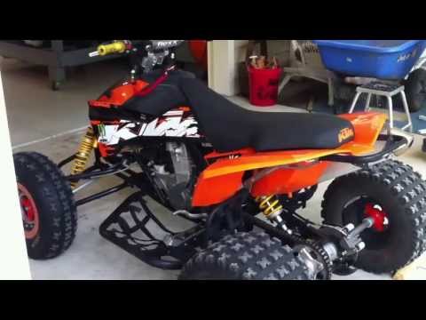how to change oil in ktm 525 xc