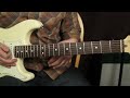 Eric Clapton - Cocaine - jj cale - Blues - Rock - Guitar Lessons - Tutorial - Fender Strat