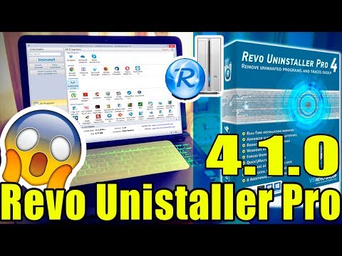 Descargar Revo uninstaller Pro 4.1.0 desinstala o elimina cualquier programa | 2019 ✔