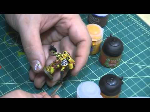 how to yellow paint