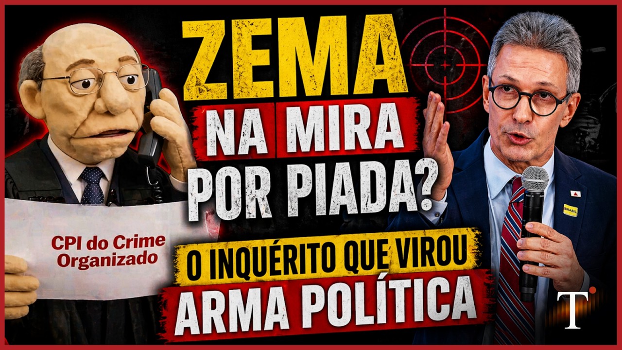 ZEMA NA MIRA POR PIADA? O INQUÉRITO QUE VIROU ARMA POLÍTICA