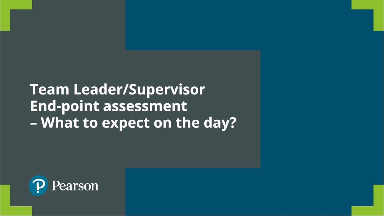 Team Leader/Supervisor End-point assessment | What to expect on the day