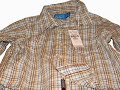 BROWN Plaid Shirt