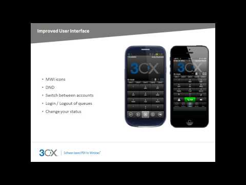 3CX Frees the PBX from the Constraints of the Office & Desktop – and Delivers Mobility & Unified Communica…