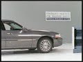 Crash Test 2003 Lincoln Towncar (5 M.P.H) Front into Flat Angled Barrier
