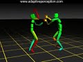 Aikido Motion Capture - Color by Speed Aikido Motion Capture - Color by Speed