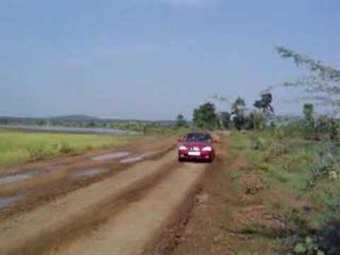 Roads in Madhya Pradesh, India