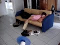 spasimo anemisthra ( breaking a fan ) funny accident