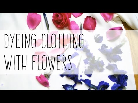 how to eco dye fabric