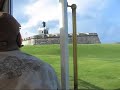 San Juan, Puerto Rico: The tourist trolley to El Morro