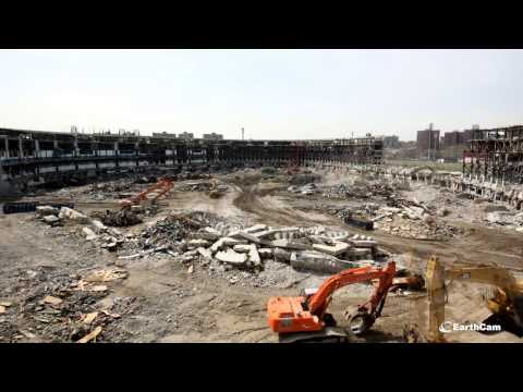 yankee stadium - Watch and share this time-lapse movie, showcasing demolition for the New York Yankee stadium in the Bronx. See the walls come down and watch as construction ...