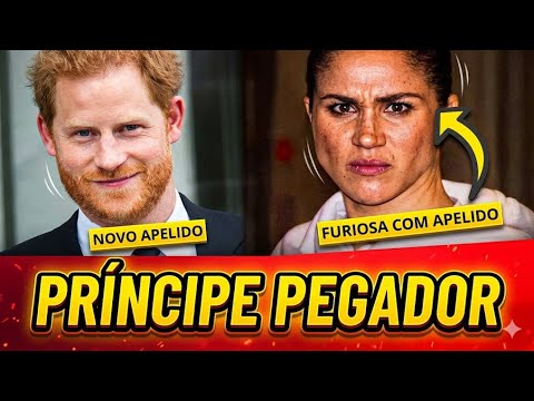 HARRY vira motivo de piada com APELIDO polêmico que causou crise com Meghan Markle