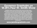 Gov. Granholm on WJR to discuss state of the domestic auto industry Gov. Granholm on WJR to discuss state of the domestic auto industry