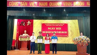 Ngày hội toàn dân bảo vệ An ninh Tổ quốc năm 2023 tại phường Vàng Danh