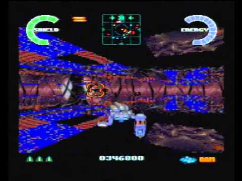 Atari Jaguar SoulStar ‘egg room’ level before fixing.