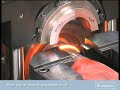 Thompson machine for friction welding truck banjo axles Thompson machine for friction welding truck banjo axles
