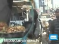 Police brothers Collecting Iftari in Pakistan free 2 samosas from each stall.mp4