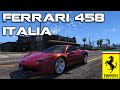 Ferrari 458 Italia 1.0.5 для GTA 5 видео 19