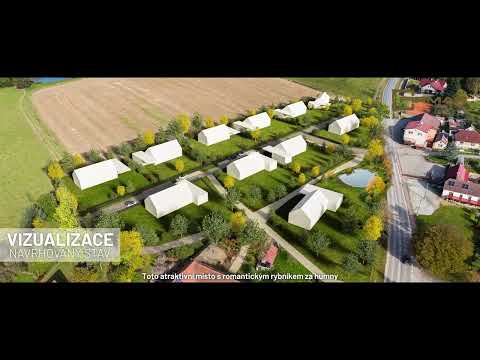 Video Prodej pozemku 15 580 m² k výstavbě 11 rodinných domů, Jilem – Jižní Čechy