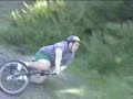 Fat Kid fall off bike