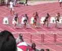 100 meter hurdles 2007 Regional prelim