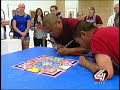 Buddhist Monks create Sand Mandala in Sioux City