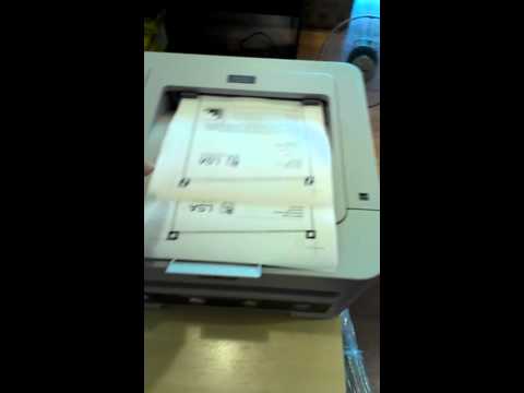 how to print test page brother hl 2130