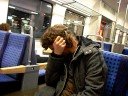bekloppte Zugfahrt mit Simon