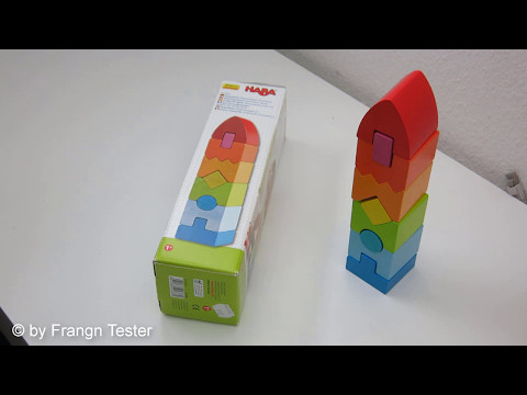 Stapelspiel Regenbogen-Hochhaus - von Haba