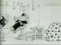 Classic Sesame Street animation cartoon alphabet 1980's Rube Goldberg machine 1920's
