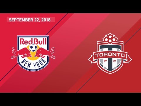 Video: Match Highlights: Toronto FC at New York Red Bulls - September 22, 2018