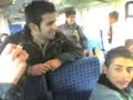 SHG-Boys beim abtanzen in der S-Bahn