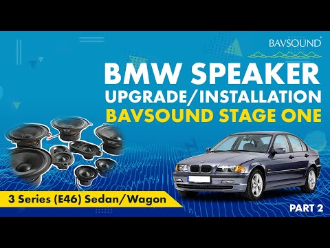 2/3: BMW 3 Series (E46) Sed/Wag Speaker Upgrade Install 2/3.mov