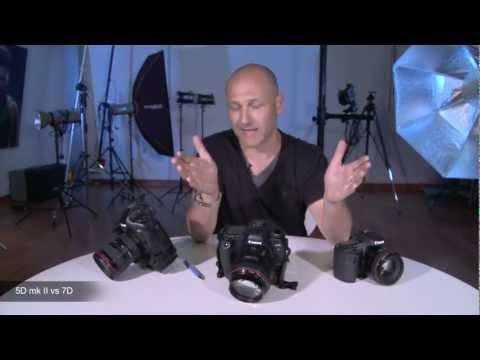 7D - The Canon 5dmk2 and the Canon 7D are two great cameras but with the new 5dmk3 on the block the 5dmk2 is coming down in price closer to the 7D. So which camer...