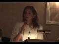 Janine Materna  - Accepts the Democratic Nomination for City Council - May 21, 2009