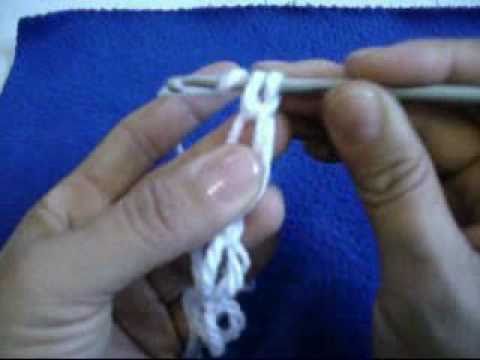 1 DE 2 COMO TEJER UNA BUFANDA PRACTICA, ESPUMA DE MAR, SALOMON GANCHILLO CROCHET
