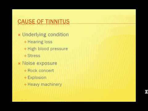 Cause of Tinnitus