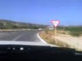 trayecto  al accidente de una moto de chilac