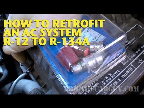 how to use r-134a manifold gauge set