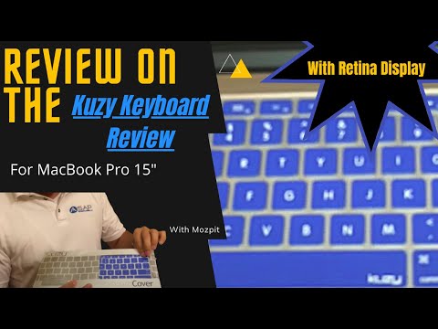 how to apply kuzy keyboard cover
